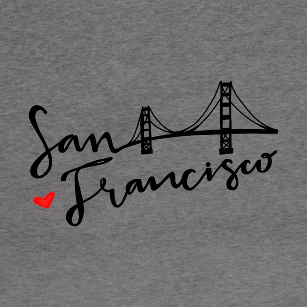 San Francisco - Golden Gate Love by Melu